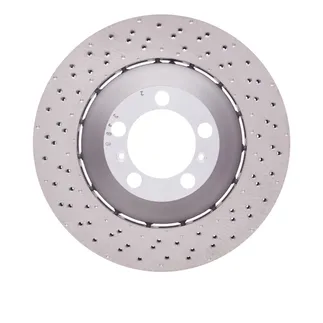 R1 Concepts PXP-02082DA Carbon Alloy Drilled Only Brake Rotor